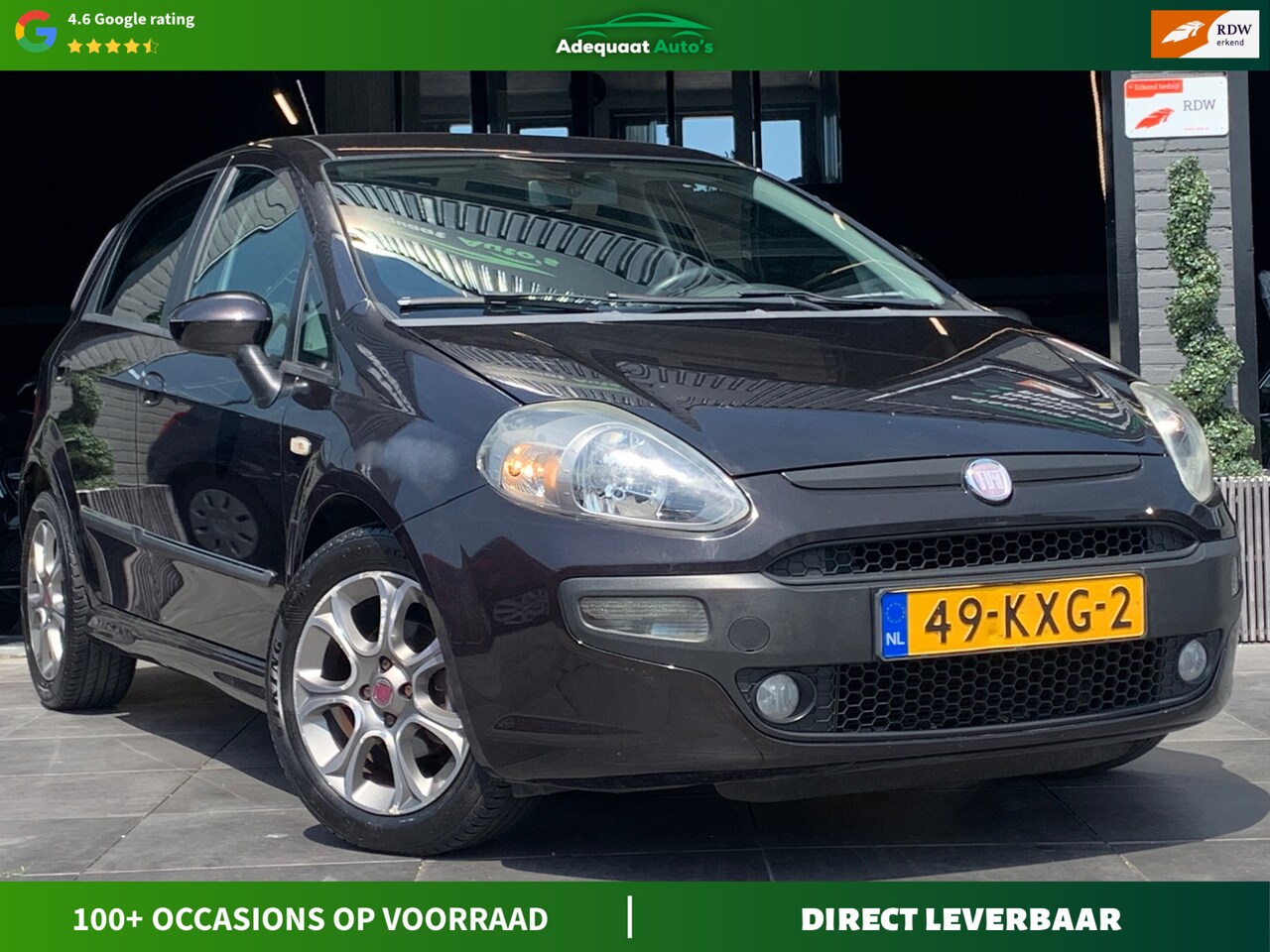 Fiat Punto Evo - 1.4 Racing|1e eig|NAP|Cruise|Airco|El.Ramen - AutoWereld.nl