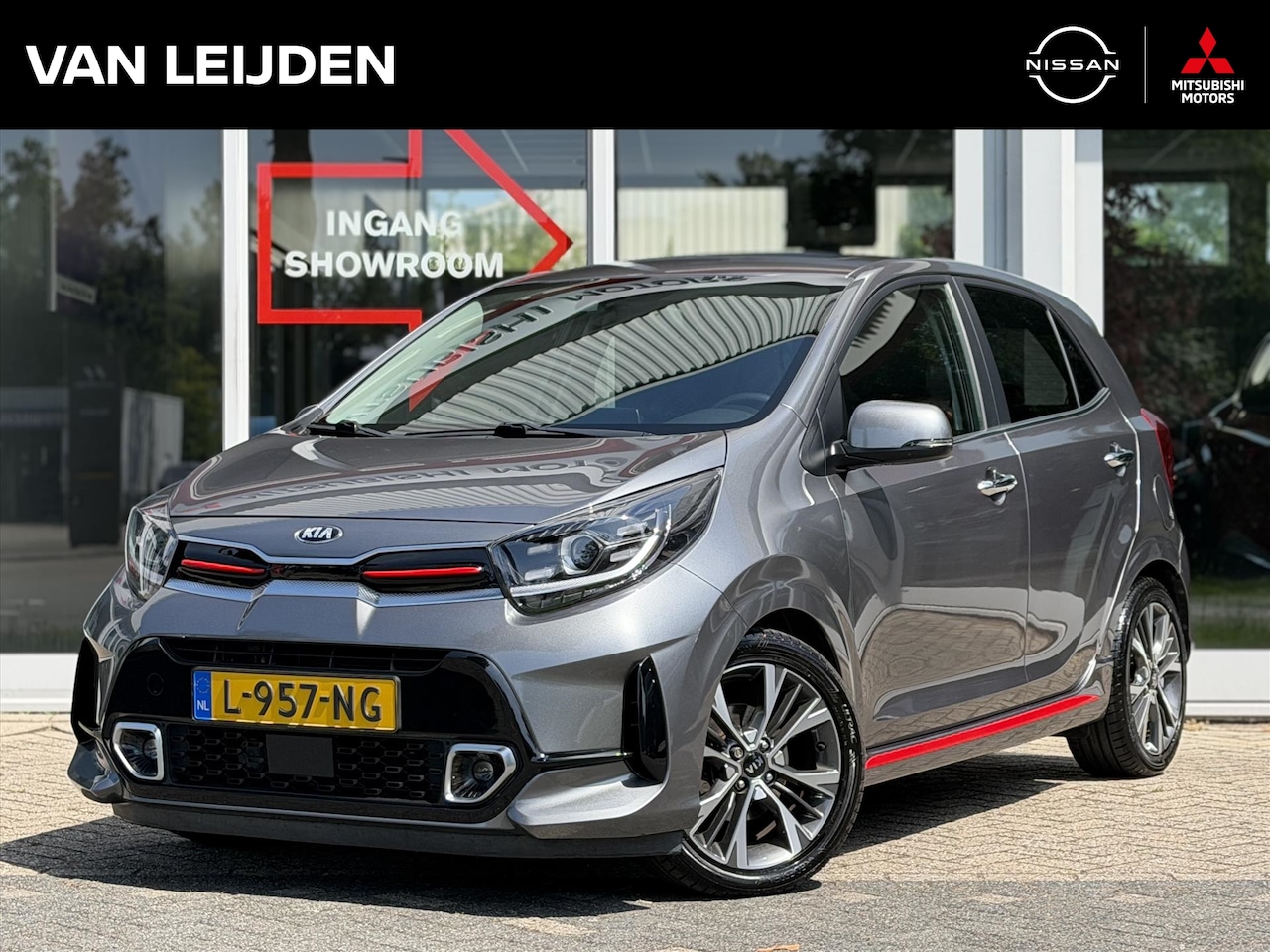 Kia Picanto - 1.0 T-GDi 100pk 5-zits GT-Line | Navigatie | Schuifdak | Camera | Cruise Control | Apple C - AutoWereld.nl