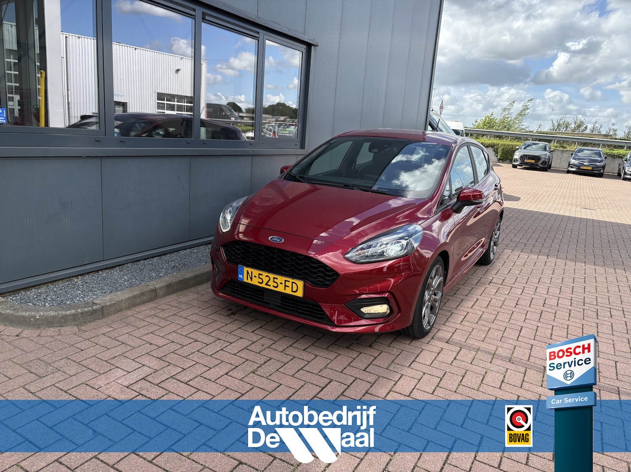 Ford Fiesta - 1.0 EcoB.125pk Hybrid ST-Line X 5-drs. LED/KEYLESS/B&O/NAVI/CARPLAY/CRUISE/PDC/17INCH - AutoWereld.nl