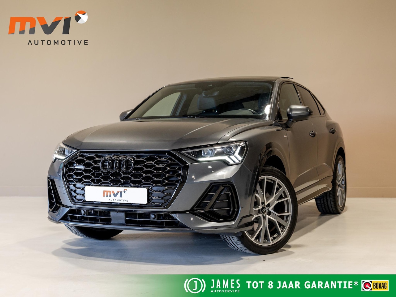 Audi Q3 Sportback - 45 TFSI quattro S-Line edition one / 230pk / Panorama dak / Achteruitrij camera / Keyless - AutoWereld.nl