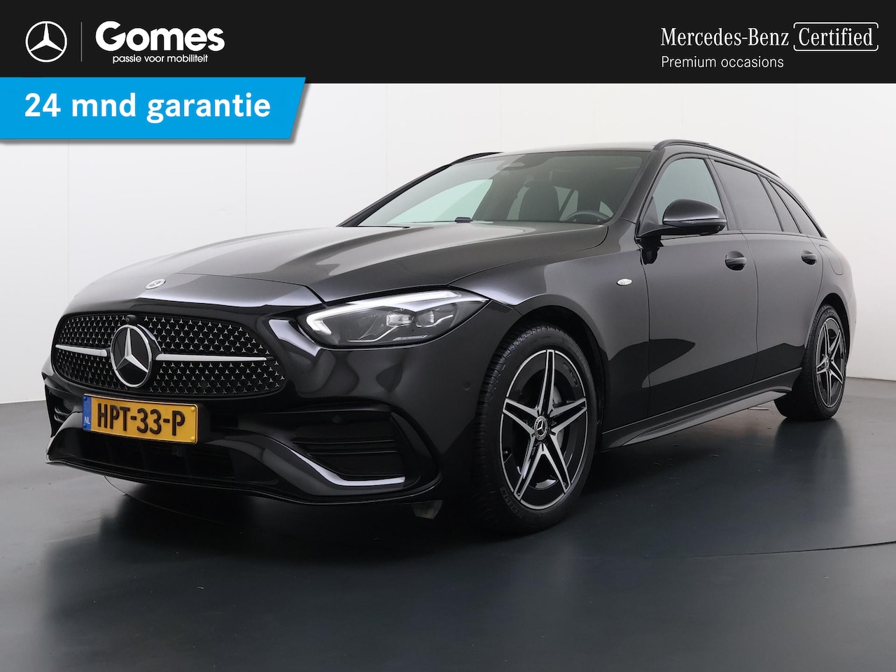 Mercedes-Benz C-klasse Estate - 300 e Business Solution AMG | Trekhaak | Pano | Memory - AutoWereld.nl