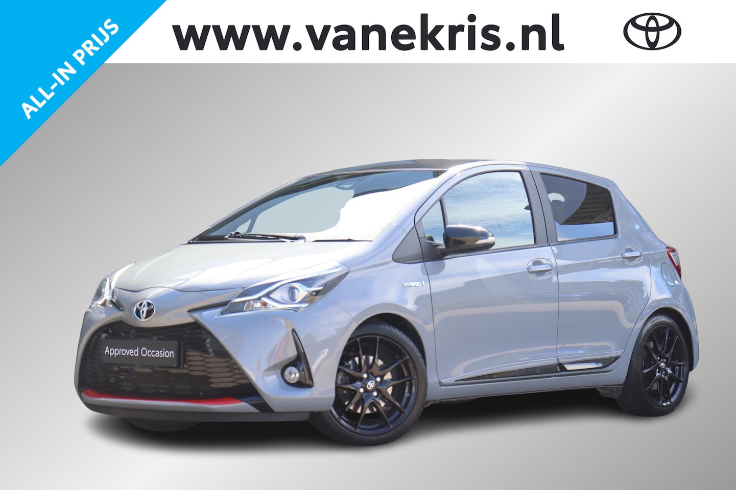 Toyota Yaris - 1.5 Hybrid GR Sport 1.5 Hybrid GR-Sport, Apple carpay / Android Auto - AutoWereld.nl