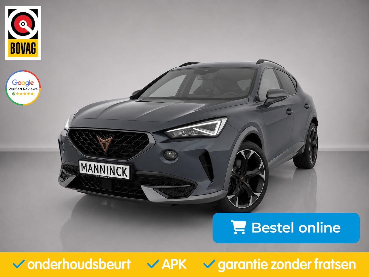 CUPRA Formentor - 1.4 TSI e-Hybrid VZ|245PK|Keyless Carplay|ACC|Parkeer Ass|Camera|DCC adaptief onders - AutoWereld.nl