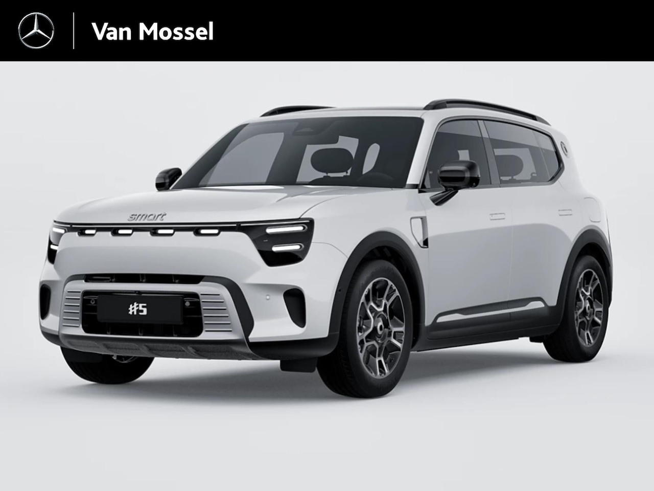Smart #5 - Pulse / Halo panoramisch dak / 20" Helix/ Offroad rijmodus/ DC-opladen 400 kW - AutoWereld.nl