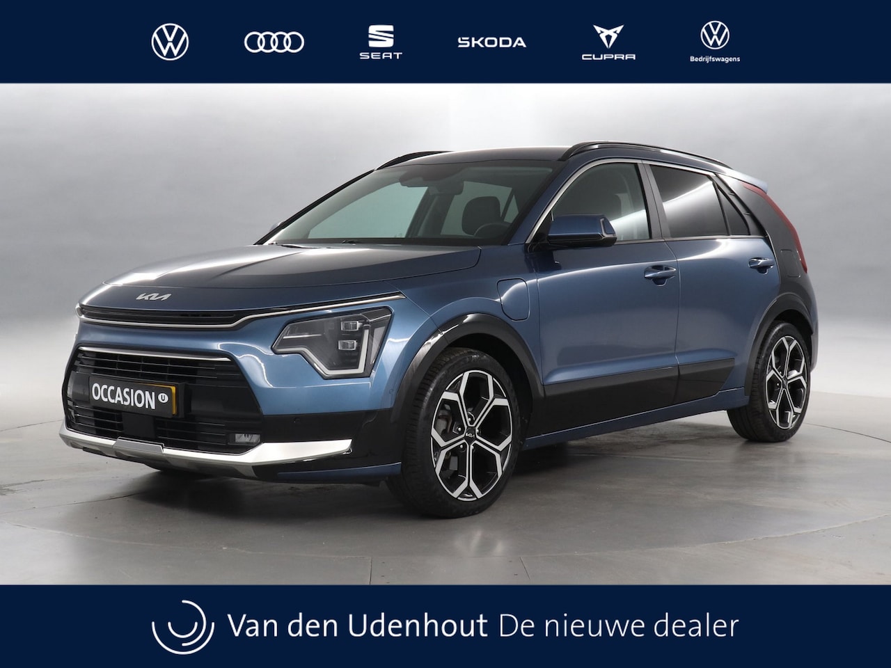 Kia Niro - 1.6 GDi PHEV DynamicPlusLine / Navigatie / Stoelverwarming + Ventilatie + Elek. Achterklep - AutoWereld.nl
