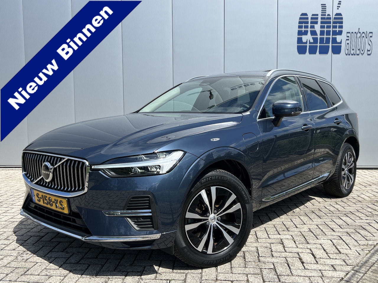 Volvo XC60 - 2.0 T6 350 pk Plug-in hybrid AWD Bright Long Range Trekhaak Panoramadak Navigatie ACC Goog - AutoWereld.nl