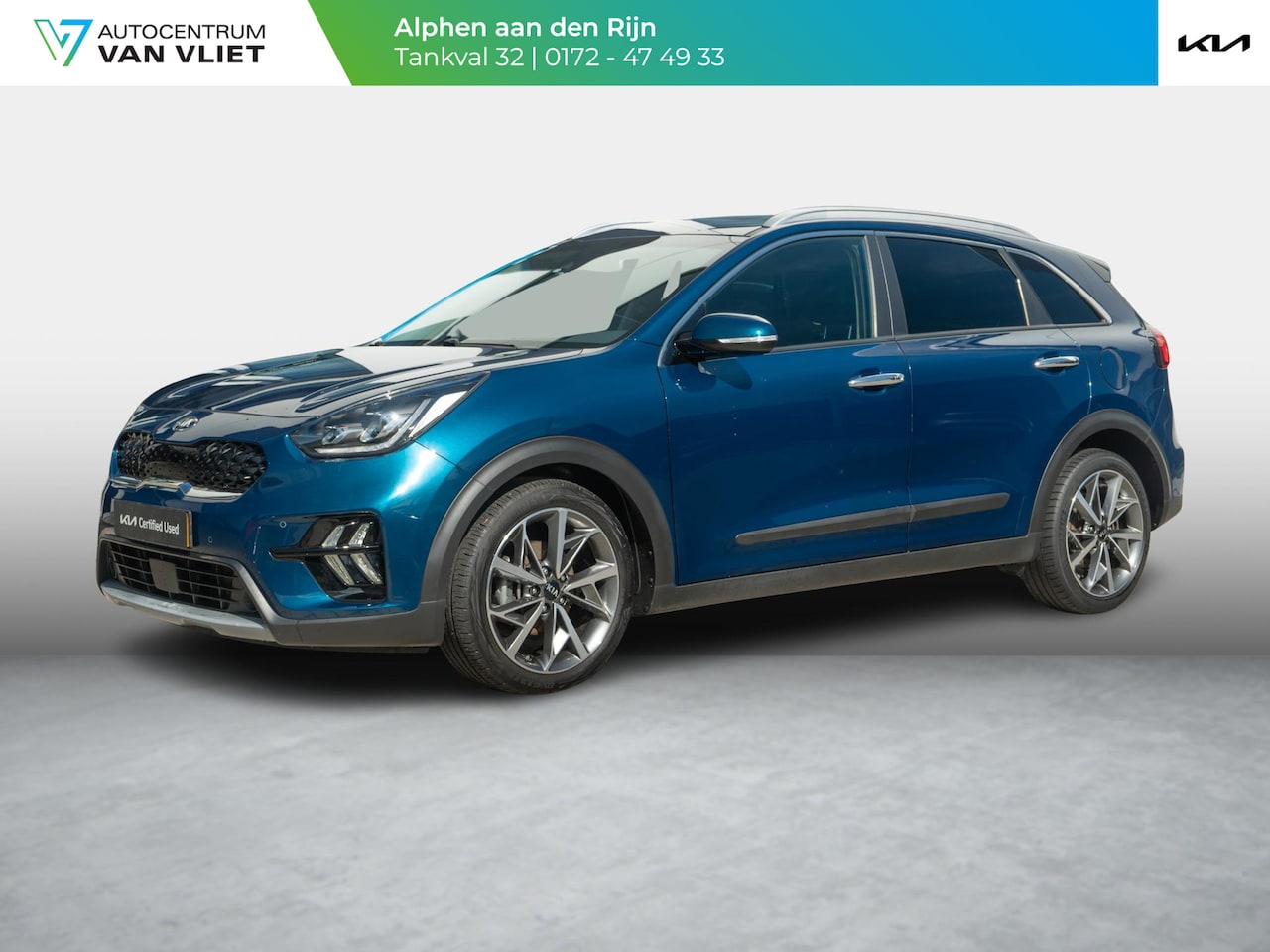 Kia Niro - 1.6 GDi Hybrid ExecutiveLine | Cruise | Carplay | Navi | Keyless | Stoelverwarming-ventila - AutoWereld.nl