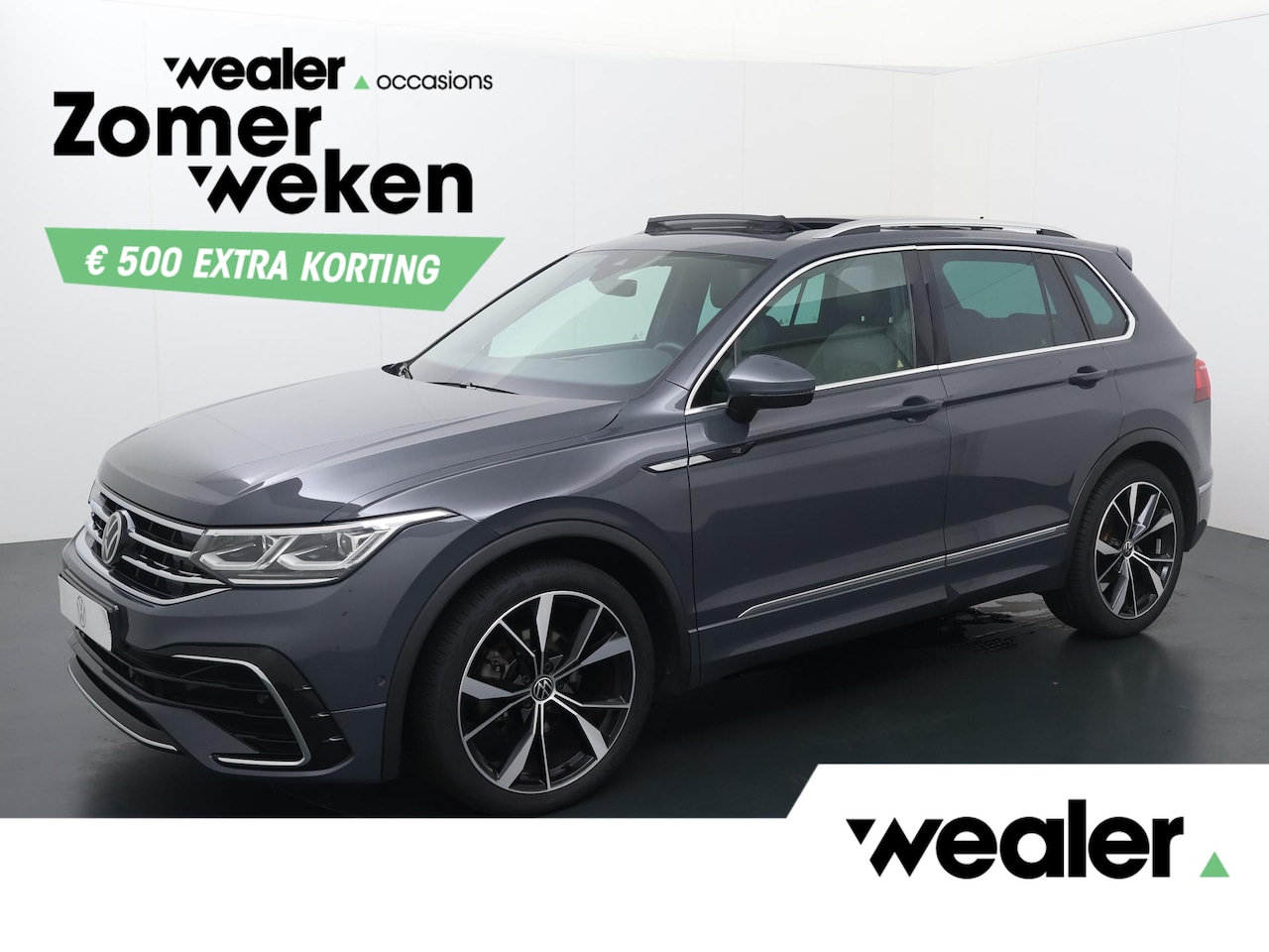 Volkswagen Tiguan - 1.5 TSI R-Line Business | 150 PK | Automaat | Panoramadak | Adaptive Cruise Control | Stoe - AutoWereld.nl