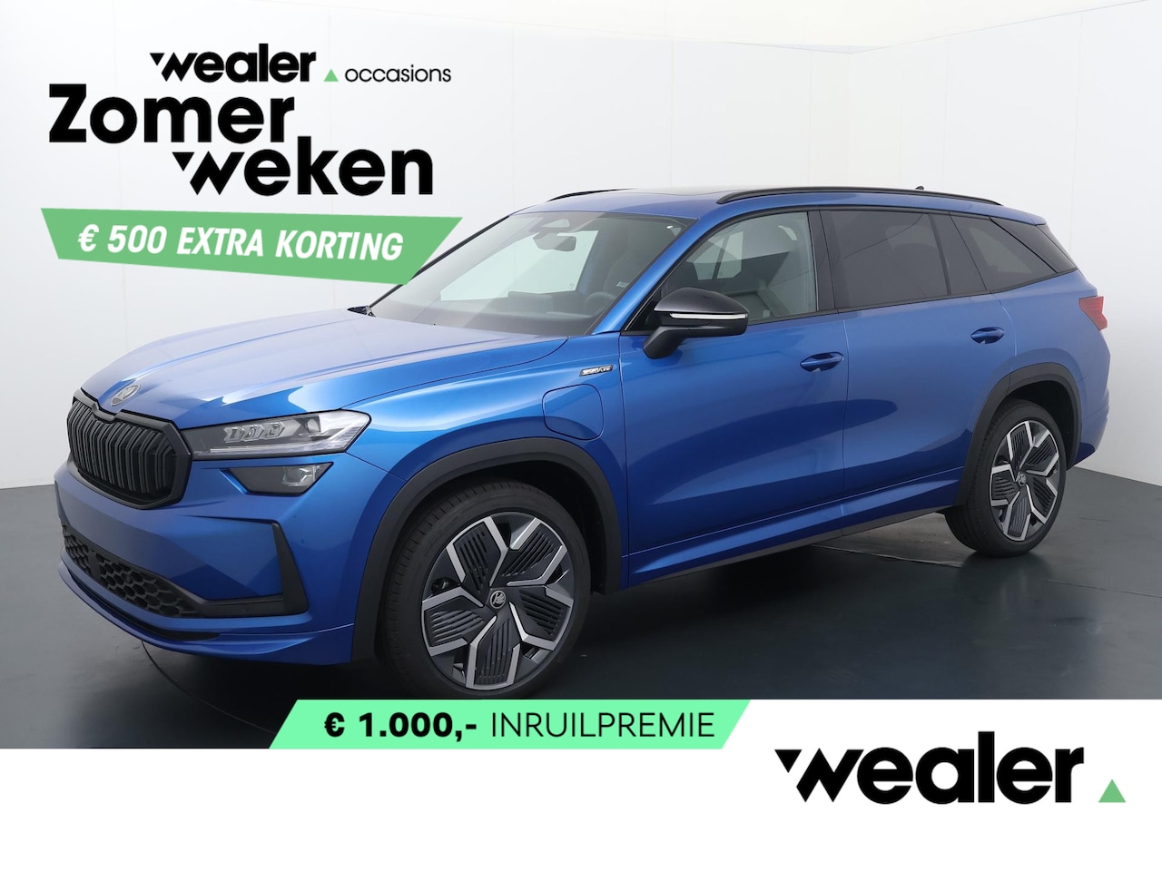 Skoda Kodiaq - Sportline Business 1.5 TSI PHEV 204 PK | Trekhaak | Panorama dak | 20" lichtmetalen velgen - AutoWereld.nl