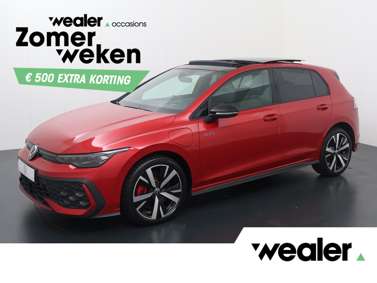 Volkswagen Golf - 1.5 eHybrid GTE | 272 PK | SoH 100% | Trekhaak wegklapbaar | Panoramadak | 360 graden came - AutoWereld.nl