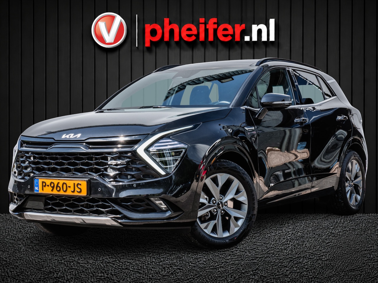 Kia Sportage - 1.6 T-GDi 230pk Hybrid GT-Line Elek. panoramadak/ Camera/ Stoel+stuurverwarming/ Blindspot - AutoWereld.nl