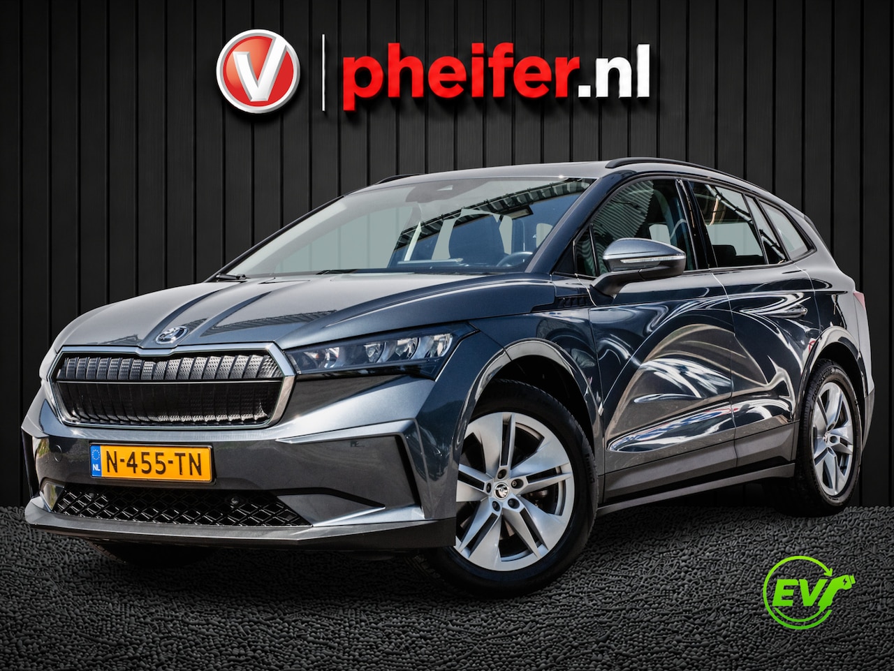 Skoda Enyaq iV - 60 SOH 91% Panoramadak/ Stoel+stuurverwarming/ Carplay/ Cruise control - AutoWereld.nl