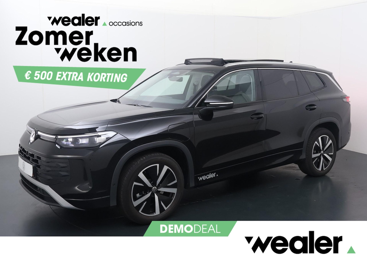 Volkswagen Tayron - 1.5 eHybrid 204pk DSG Life Edition | Panoramadak | Stoel- & stuurwielverwarming | - AutoWereld.nl