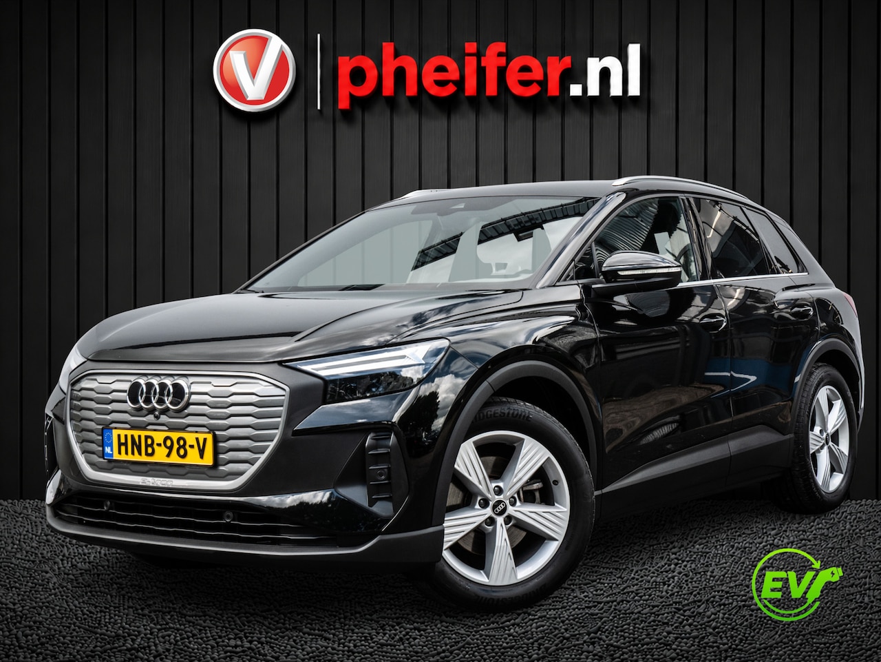 Audi Q4 e-tron - 35 Launch edition Advanced SOH 95% Trekhaak/ Leer/ Stoelverwarming/ Navigatie/ Pdc v+a/ Ca - AutoWereld.nl