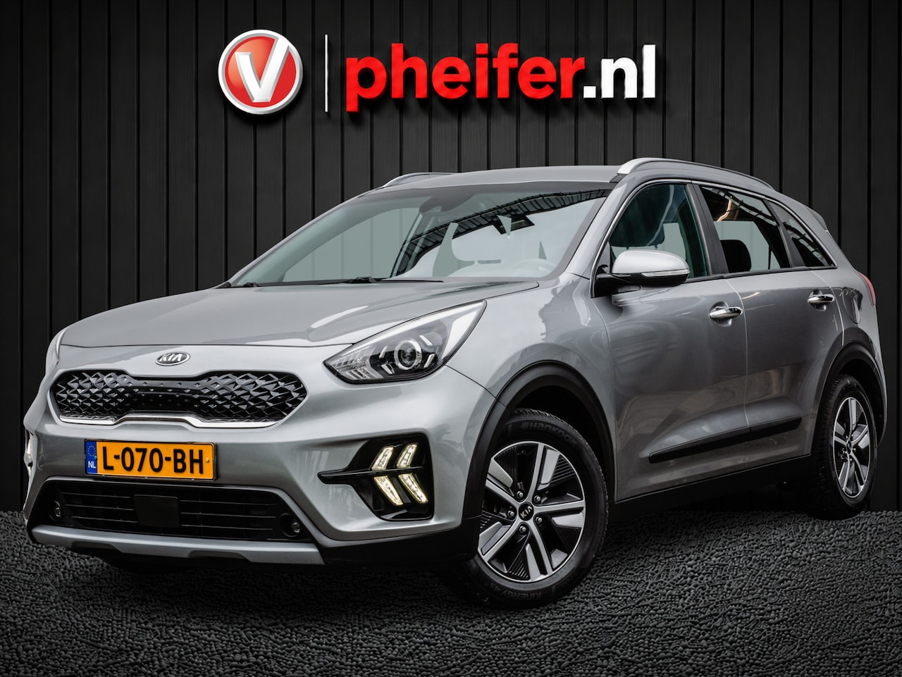 Kia Niro - 1.6 GDi Hybrid Aut. DynamicLine Trekhaak/ Camera/ DAB+/ Adapt. cruise/ Carplay - AutoWereld.nl
