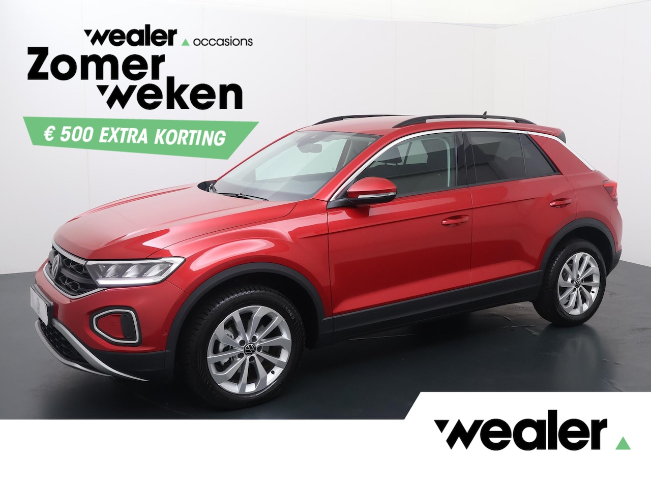 Volkswagen T-Roc - 1.5 TSI Life | 150 PK | Trekhaak | Adaptive Cruise Control | Climate control | Achteruitri - AutoWereld.nl