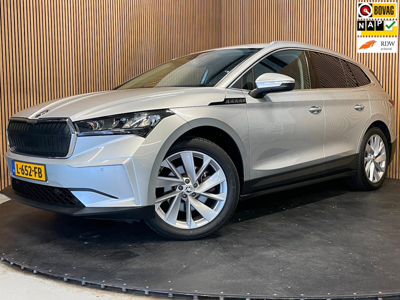 Skoda Enyaq iV - 60|90% SOH|1/2 LEDER|APPLE CARPLAY|ANDROID AUTO|NAVIGATIE|CAMERA|CLIMATE+CRUISE CONTROL|NL - AutoWereld.nl