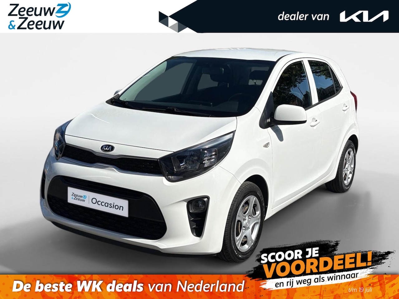 Kia Picanto - 1.0 MPi ComfortLine | Airco | Cruise Control | Bluethoot | Elektrische ramen | - AutoWereld.nl