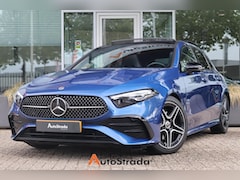 Mercedes-Benz A-klasse - A 180 AMG-Line 136pk | Cruise | Climate | Navigatie | 360 Camera | Panoramadak | Memory |