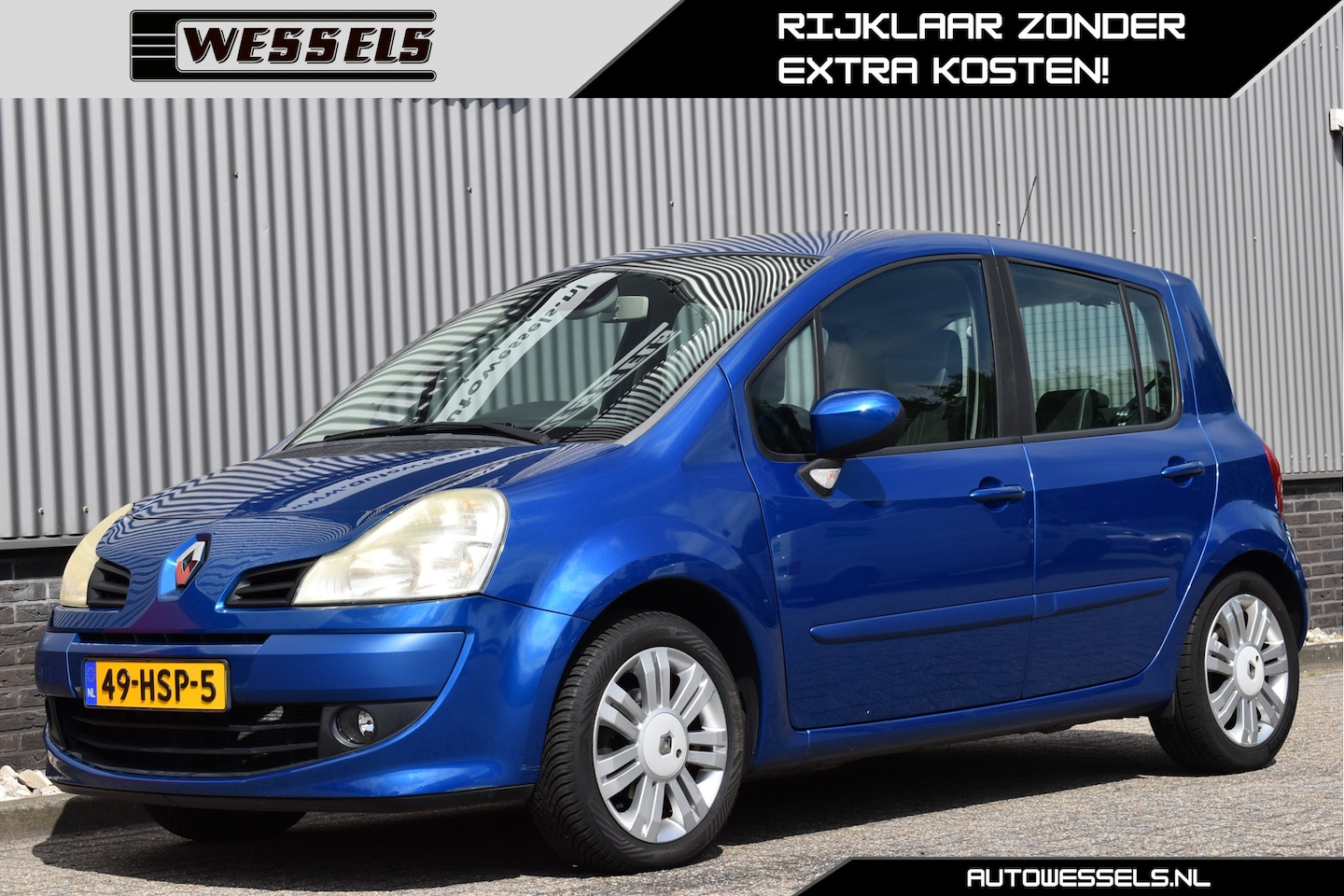 Renault Modus - 1.6-16V Dynamique Automaat, NL-auto, Trekhaak, Cruise, PDC, A/C, Elek. ramen - AutoWereld.nl