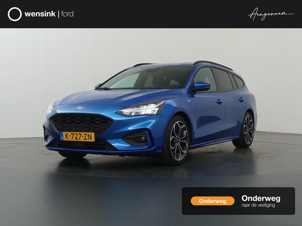 Ford Focus Wagon - 1.0 EcoBoost Hybrid ST Line X Business | Trekhaak | Winterpack | Design LED | Adaptieve Cr - AutoWereld.nl