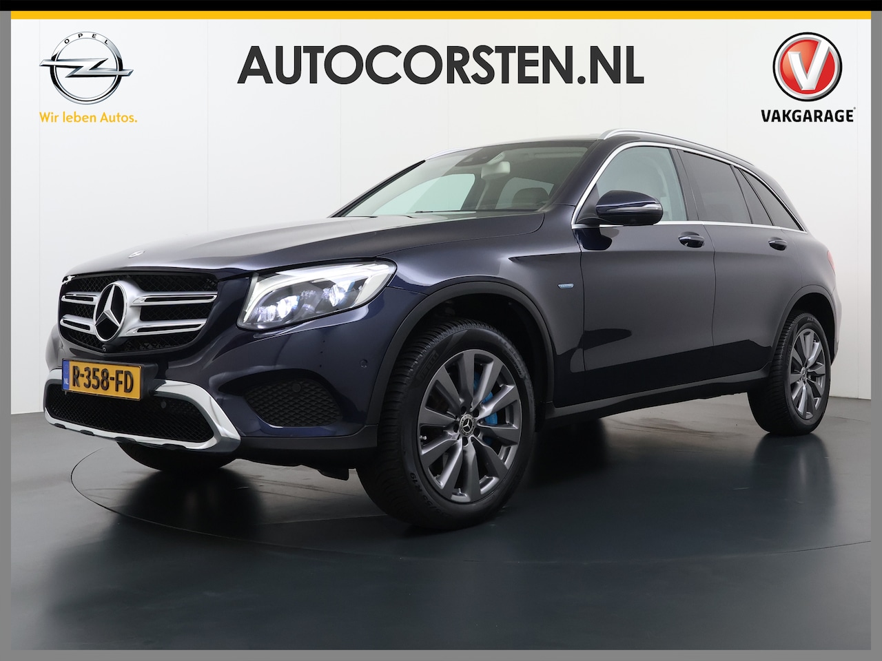 Mercedes-Benz GLC-klasse - 350e Hybrid 4MATIC Premium Plus Exclusive Burmester®-Hifi Leder+Verwarmd Trekhaak 360°Came - AutoWereld.nl