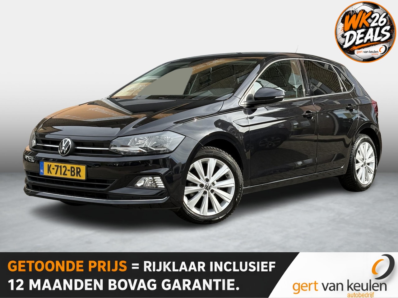Volkswagen Polo - 1.0 TSI Highline NL-AUTO/ACC/CAMERA/CARPLAY - AutoWereld.nl