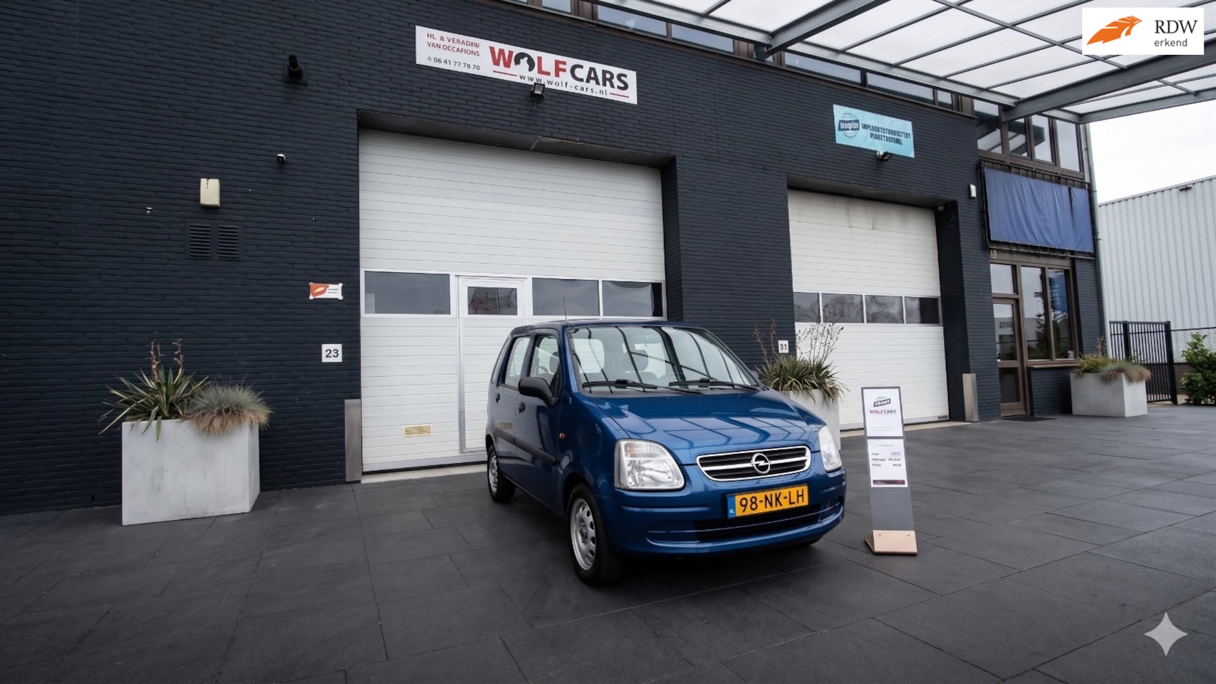 Opel Agila - 1.0-12V Cosmo | APK | Nette Auto - AutoWereld.nl