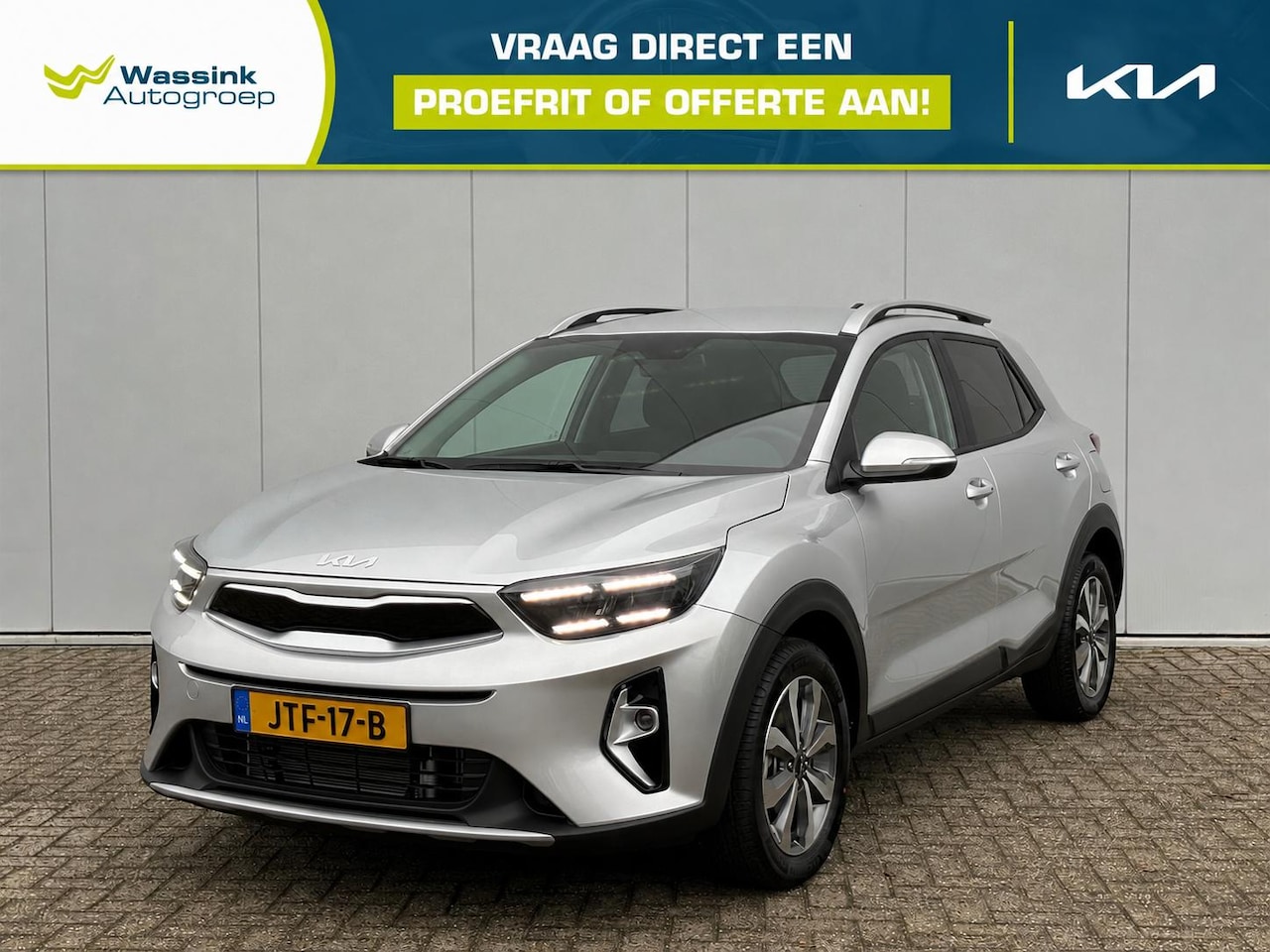 Kia Stonic - 1.0 T-GDi MHEV 100pk DynamicPlusLine | Stoel- en Stuurverwarming | Keyless | Camera | Crui - AutoWereld.nl