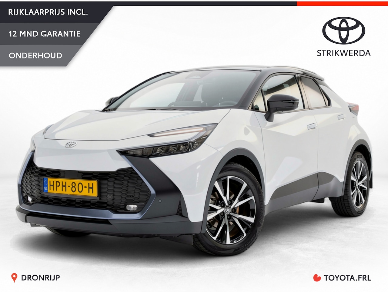 Toyota C-HR - 1.8 Hybrid 140 Dynamic | Adapt. Cruise | Dodehoek | Keyless | PDC V+A | Camera | Carplay - AutoWereld.nl