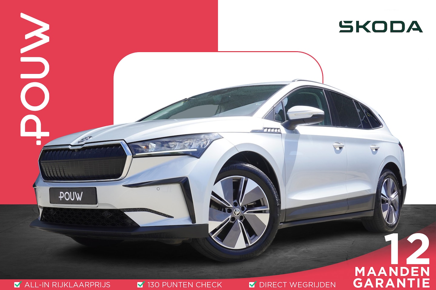 Skoda Enyaq iV - 60 180pk | SoH 94% | Trekhaak | Adaptive Cruise | Side Assist | Easy Open - AutoWereld.nl