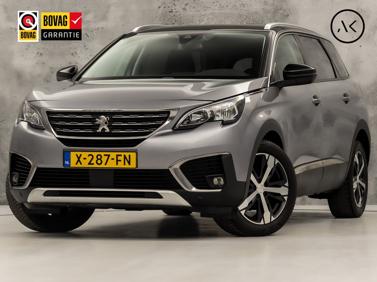 Peugeot 5008 - 1.2 PureTech Sport 7 Persoons Automaat (APPLE CARPLAY, GROOT NAVI, LEDER, KEYLESS, DRIVE M - AutoWereld.nl