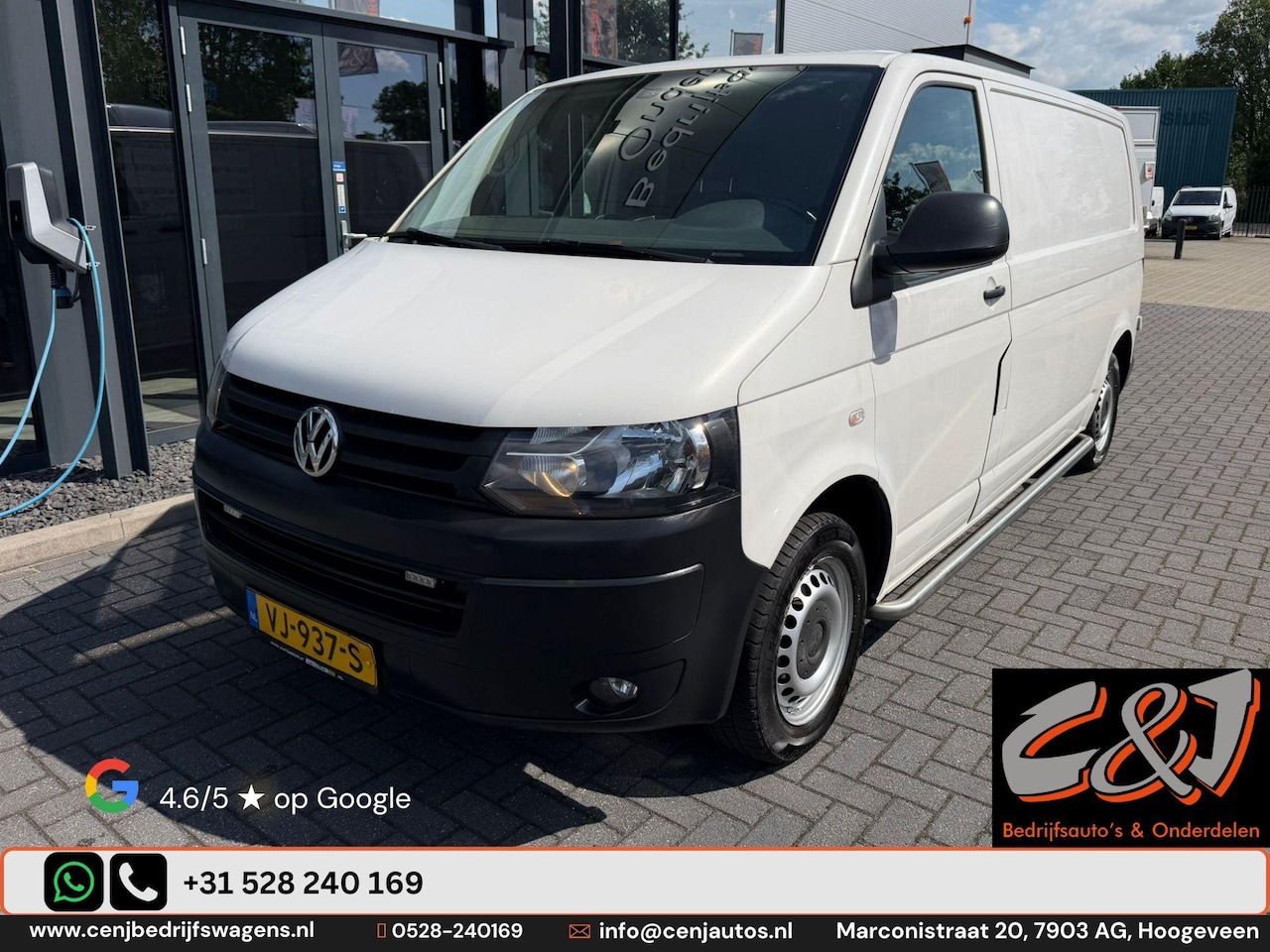 Volkswagen Transporter - 2.0 TDI L2H2 zijschade, airco, cruise, onderhouden, btw - AutoWereld.nl