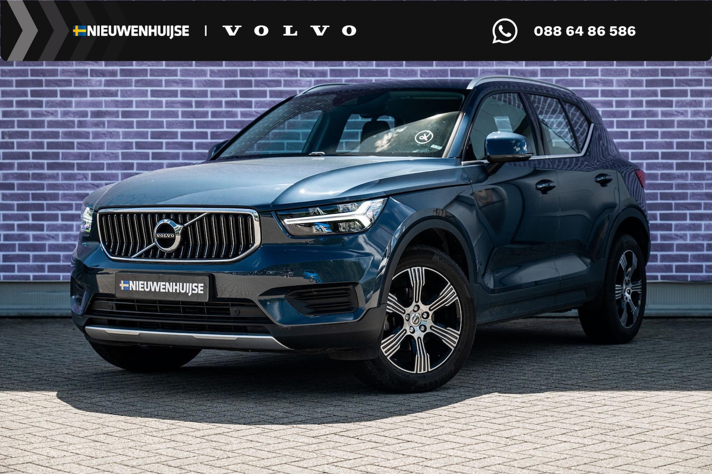 Volvo XC40 - 1.5 T3 Inscription | Achteruitrijcamera | Parkeersensoren | Lederen Bekleding | Keyless En - AutoWereld.nl
