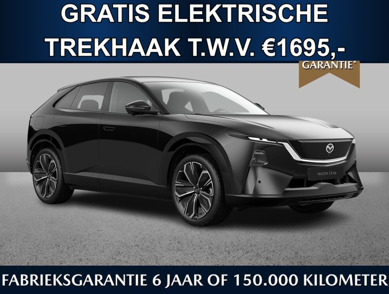 Mazda CX-6e - Takumi 78 kWh | Gratis elektr. trekhaak t.w.v. €1695,- | Tot 468km range | Tot 200kW snell - AutoWereld.nl