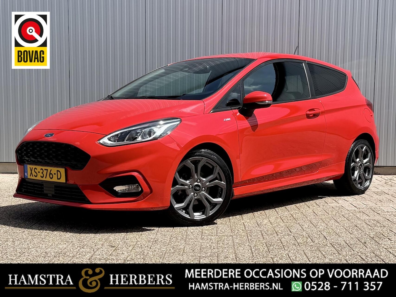 Ford Fiesta - 1.0 EcoBoost ST-Line rood - AutoWereld.nl