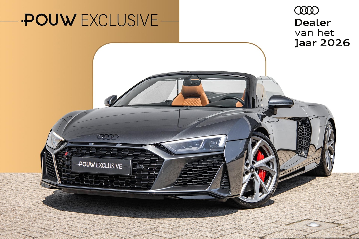 Audi R8 Spyder - 5.2 V10 620pk Performance quattro | Keramisch | B&O Sound | Carbon | Magnetic Ride - AutoWereld.nl