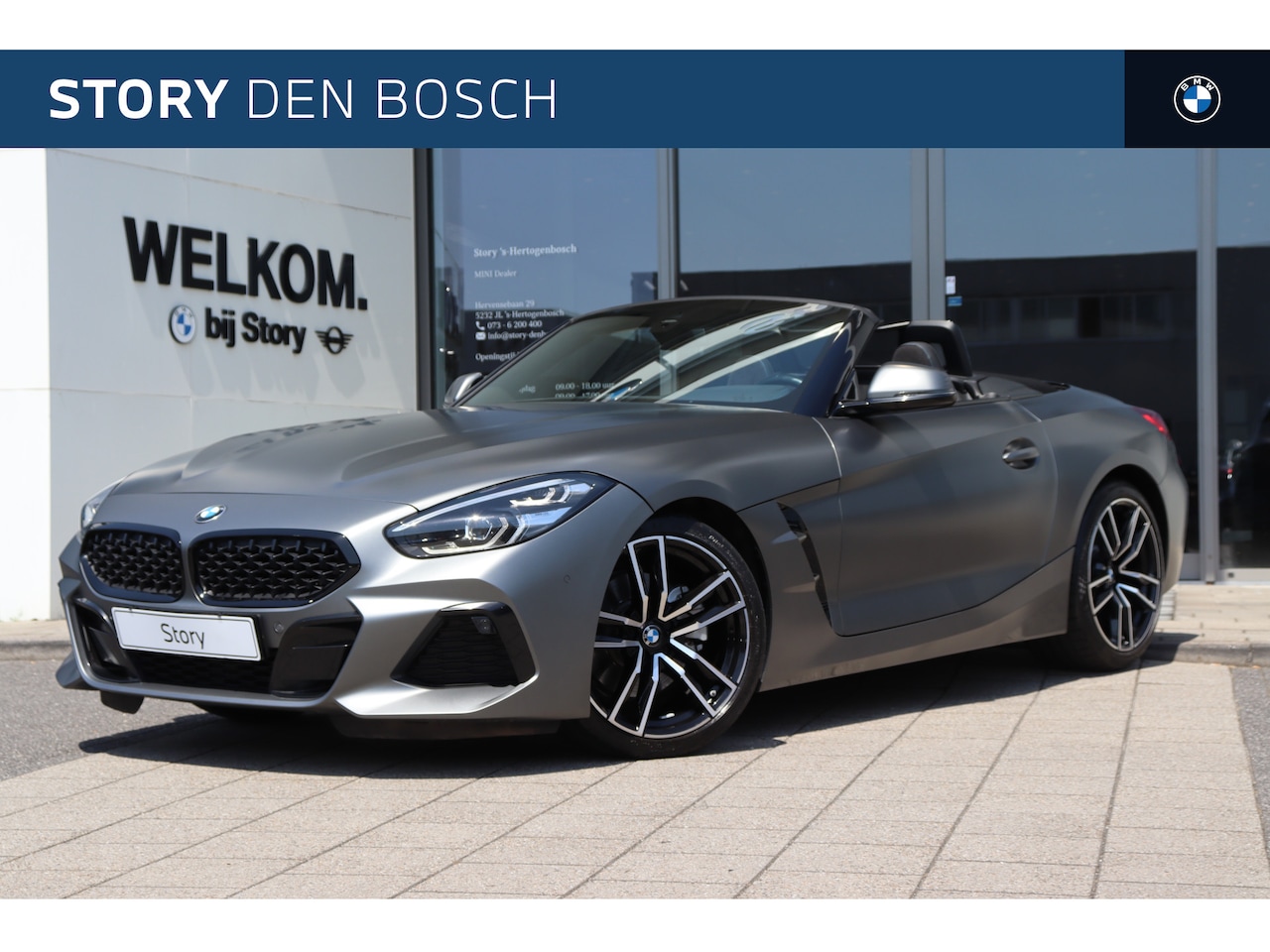 BMW Z4 Roadster - sDrive20i M Sport Automaat / M Sportstoelen / Stoelverwarming / Stuurverwarming / Live Coc - AutoWereld.nl