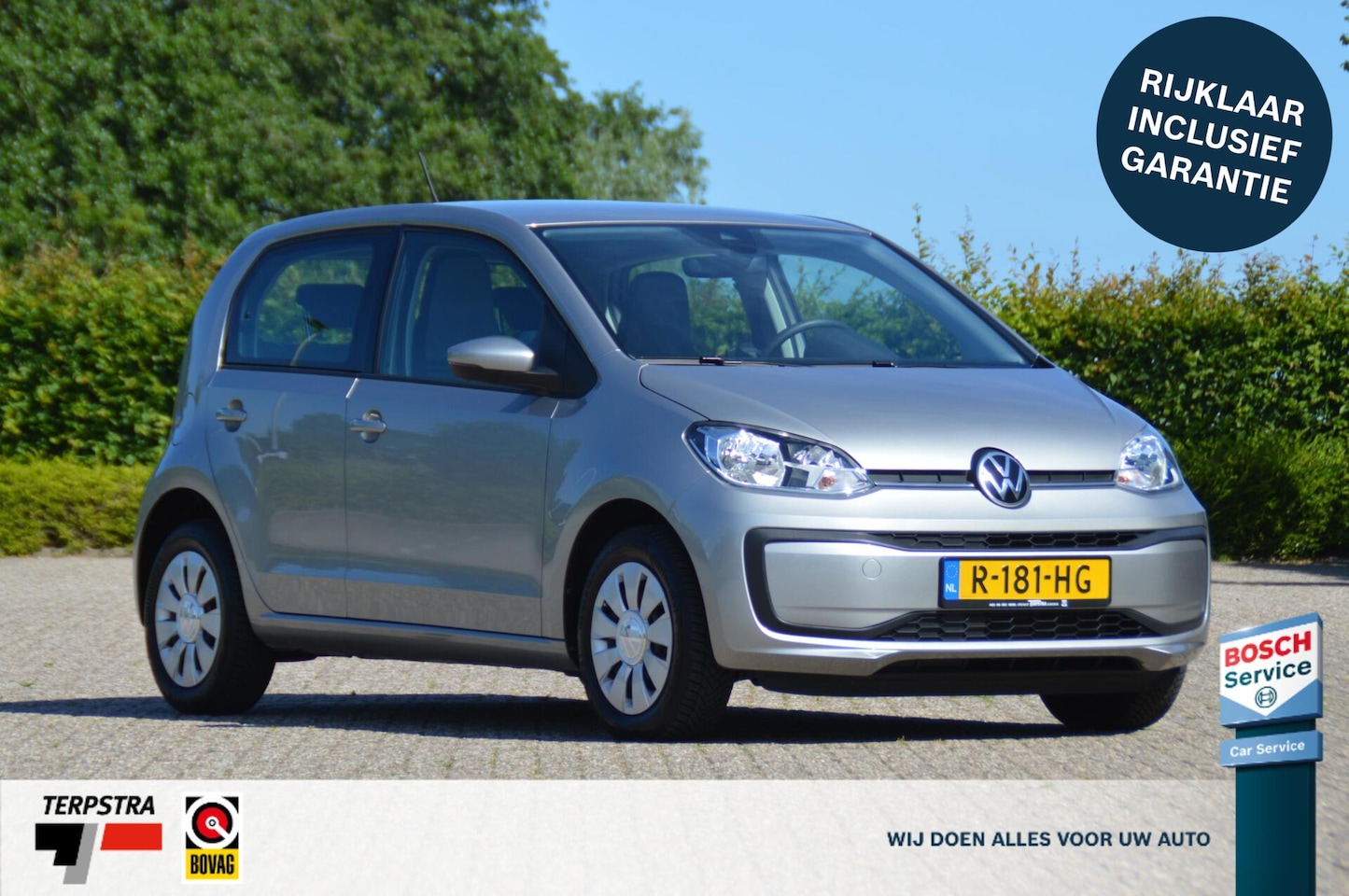 Volkswagen Up! - 1.0 Move Up! 65 pk 5 drs aircoECC/pdc/cruise 13.900 km! - AutoWereld.nl