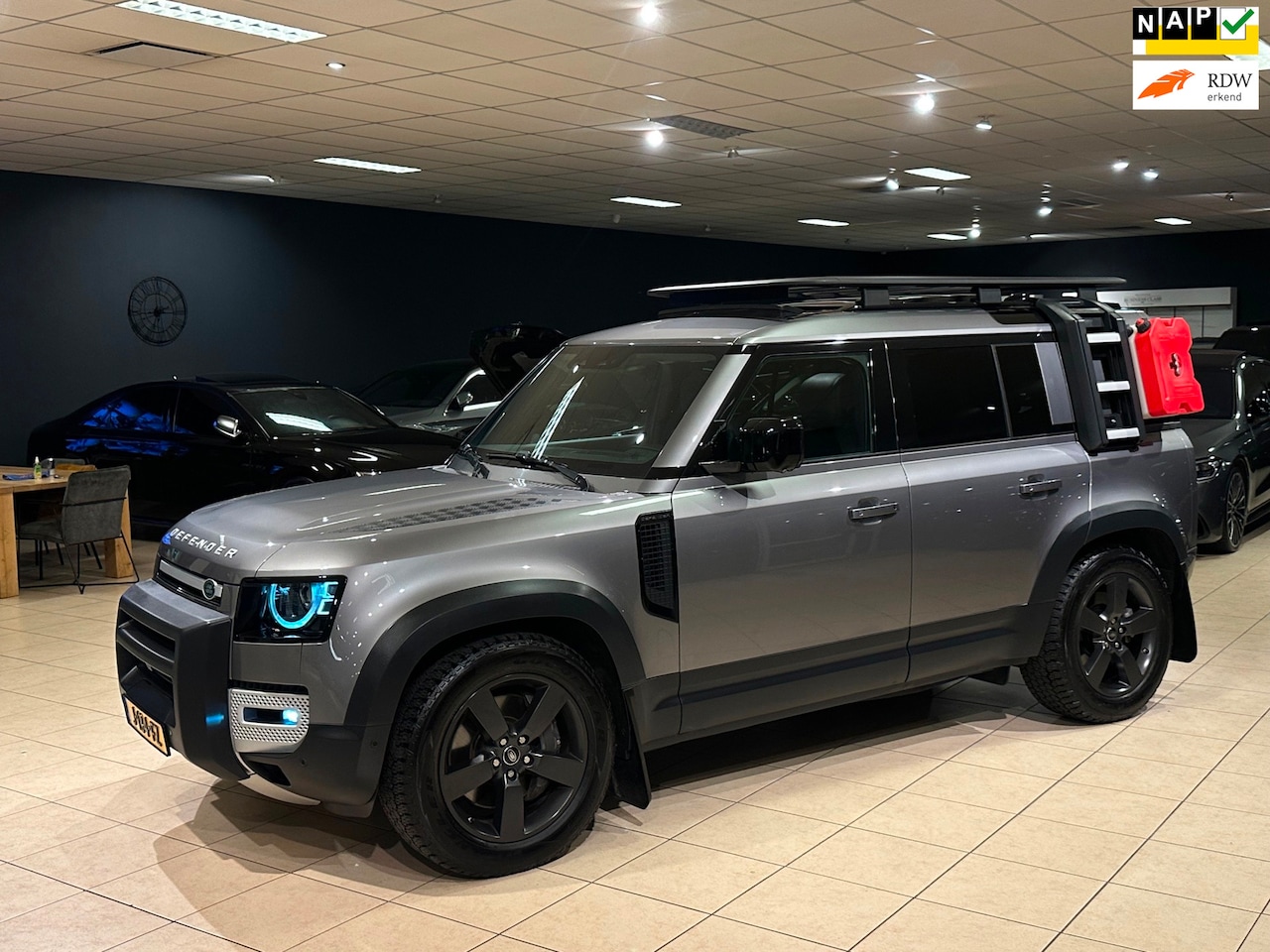 Land Rover Defender 110 - X 3.0 P400 7p./LIER/IMPERIAAL/NL-AUTO/BOMVOL! - AutoWereld.nl