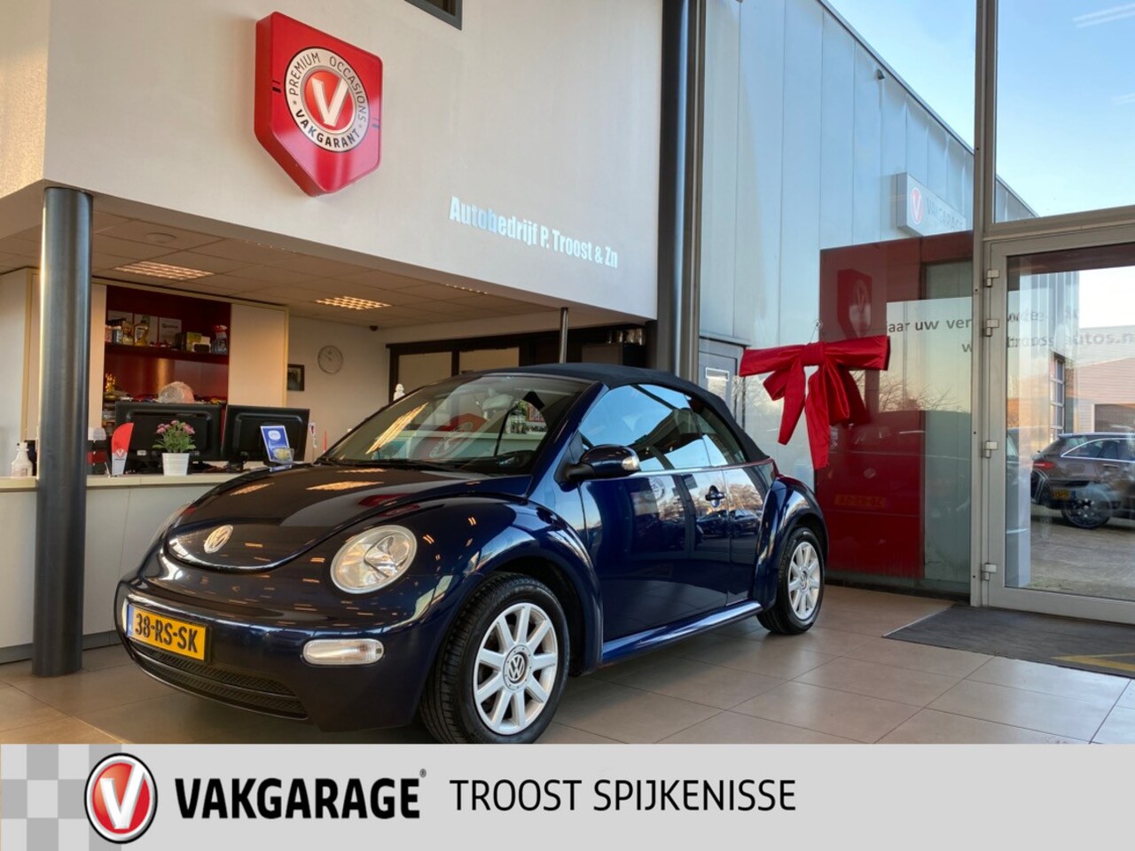 Volkswagen New Beetle Cabriolet - 1.6 Turijn Comfort 1.6 Turijn Comfort,NL Auto,1E Eigenaar,100%Onderhouden,Stuurbekrachting,Cruisecontrol,Trek - AutoWereld.nl