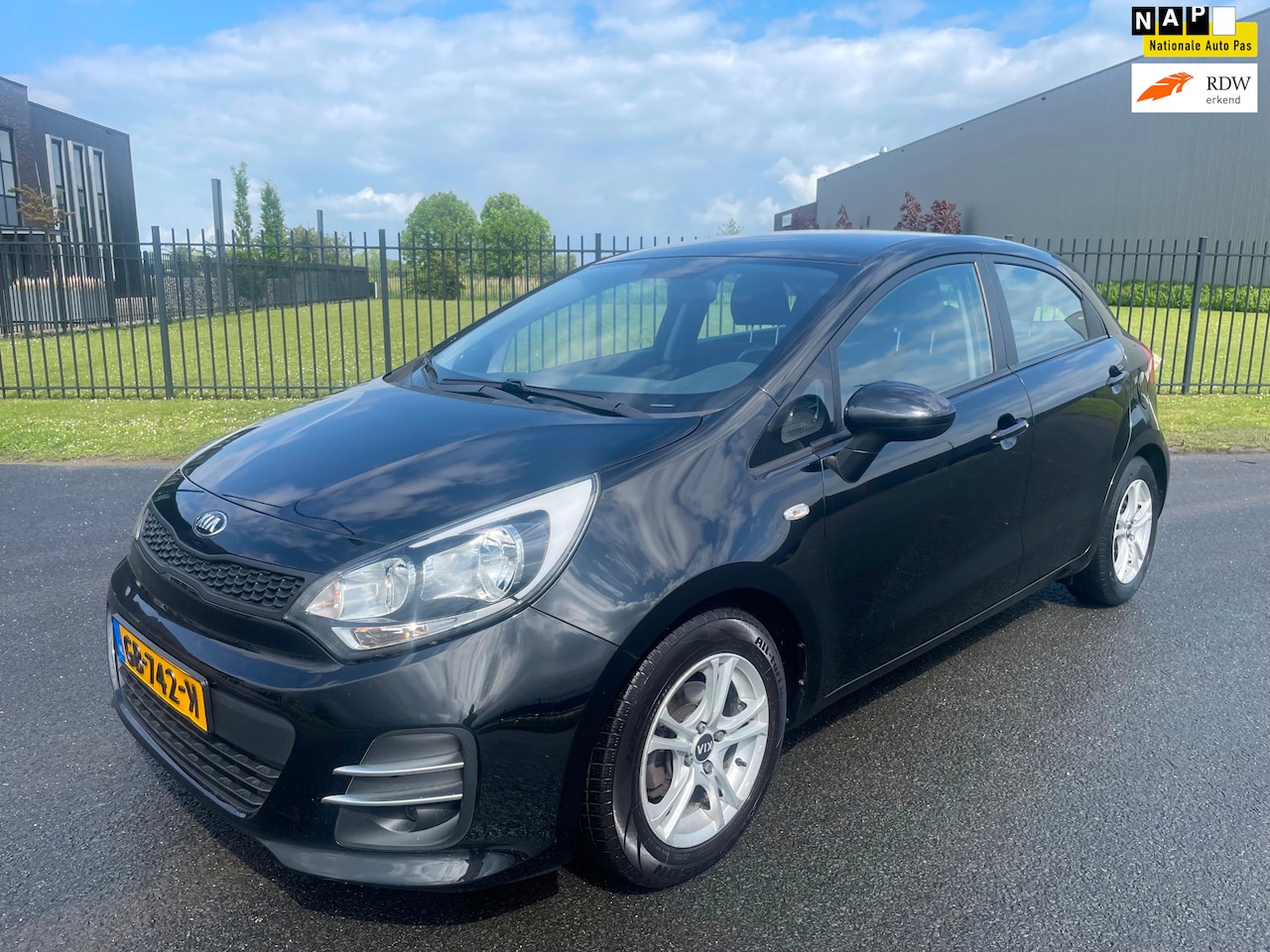 Kia Rio - 1.2 CVVT ComfortLine|Airco|Cruise|Bj 2015|5 Drs|Facelift|NAP!! - AutoWereld.nl