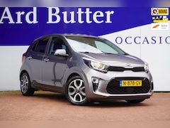 Kia Picanto - 1.0 DPi DynamicPlusLine+Camera+Led+Full-Navigatie+Ecc+Leder-Multie-stuur = ORIG/NL 39DKM =