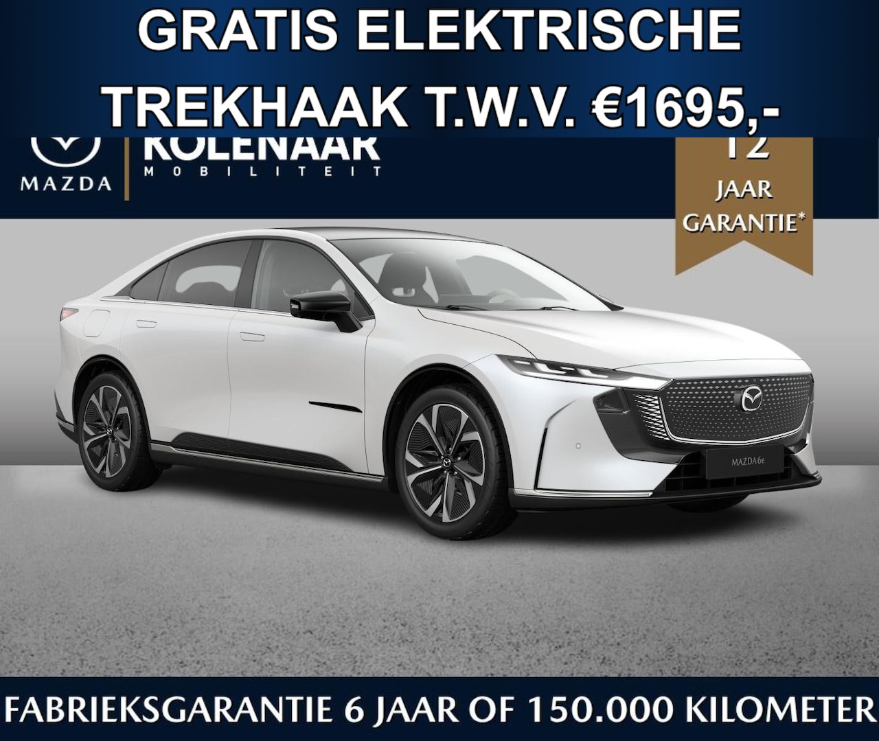 Mazda 6e - Takumi Business Edition 68.8 kWh | Gratis elektr. trekhaak t.w.v. €1695,- | Private Lease - AutoWereld.nl