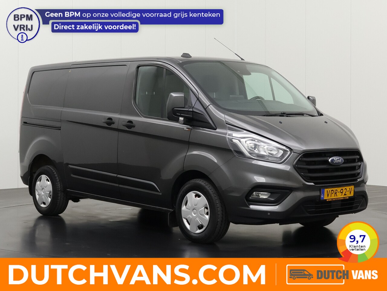 Ford Transit Custom - 2.0TDCI 130PK Limited | Navigatie | Camera | Airco | Cruise | 3-Zits | Trekhaak - AutoWereld.nl
