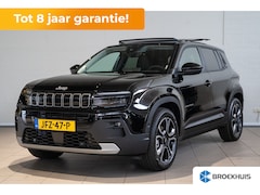 Jeep Avenger - Summit 54 kWh | 8 Jaar Garantie | Panoramadak | El. Achterklep | Stoelverwarming | Navigat