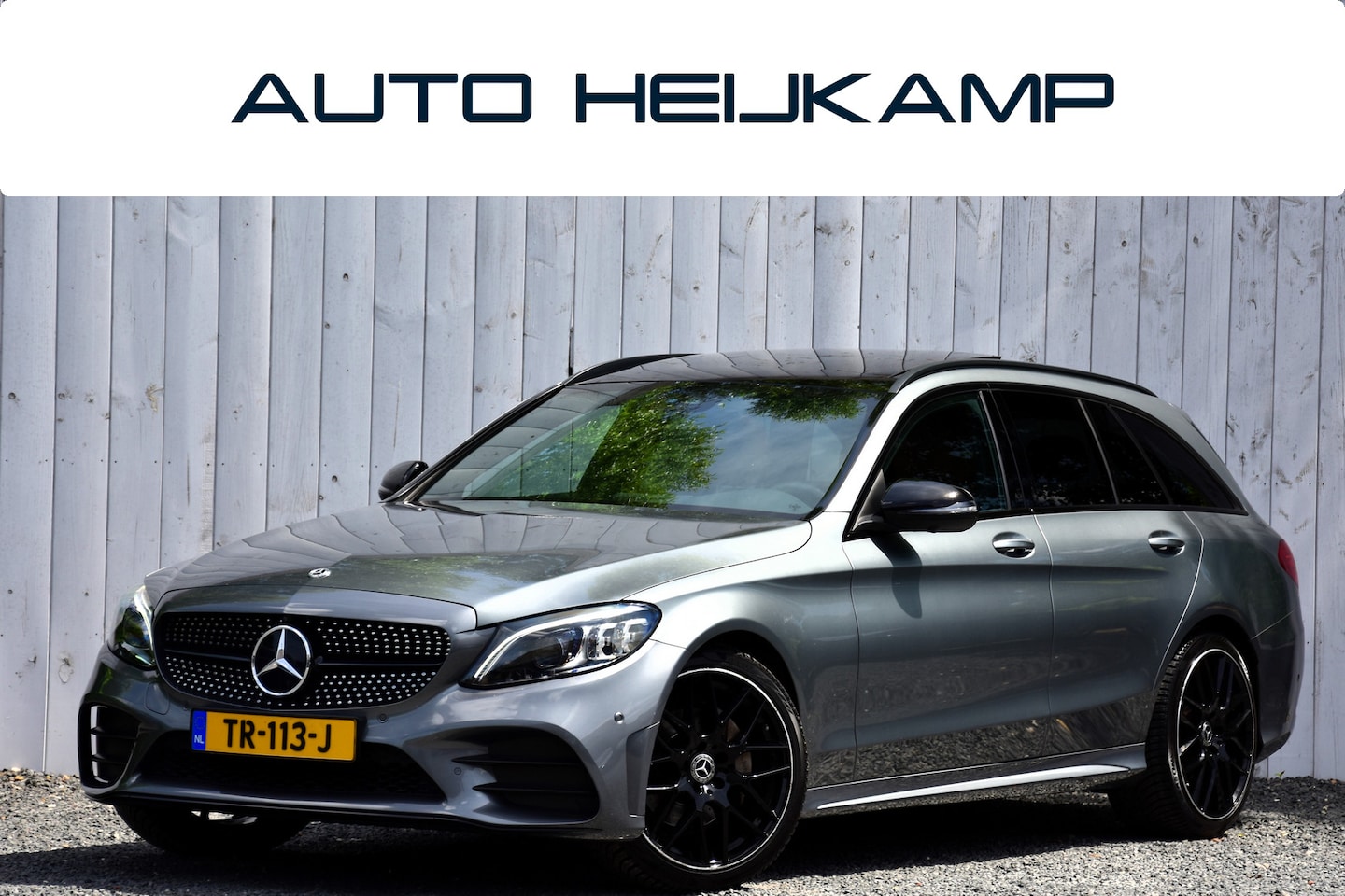 Mercedes-Benz C-klasse Estate - 180 Premium Pack AMG Line | Pano-dak | 360° Camera | NL-Auto | - AutoWereld.nl