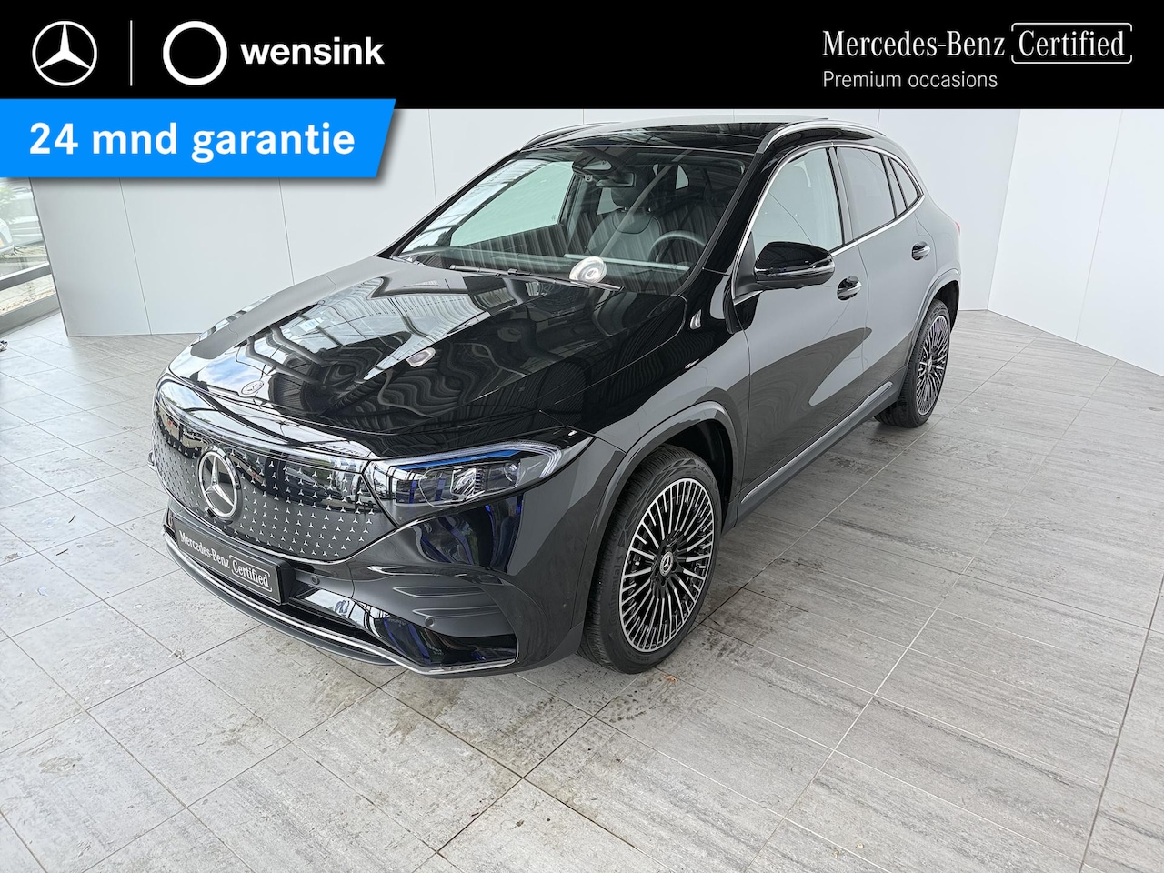 Mercedes-Benz EQA - 300 4MATIC AMG Line 67 kWh | Premium pakket | AMG | Panoramadak | Leder | Rij assistentiep - AutoWereld.nl