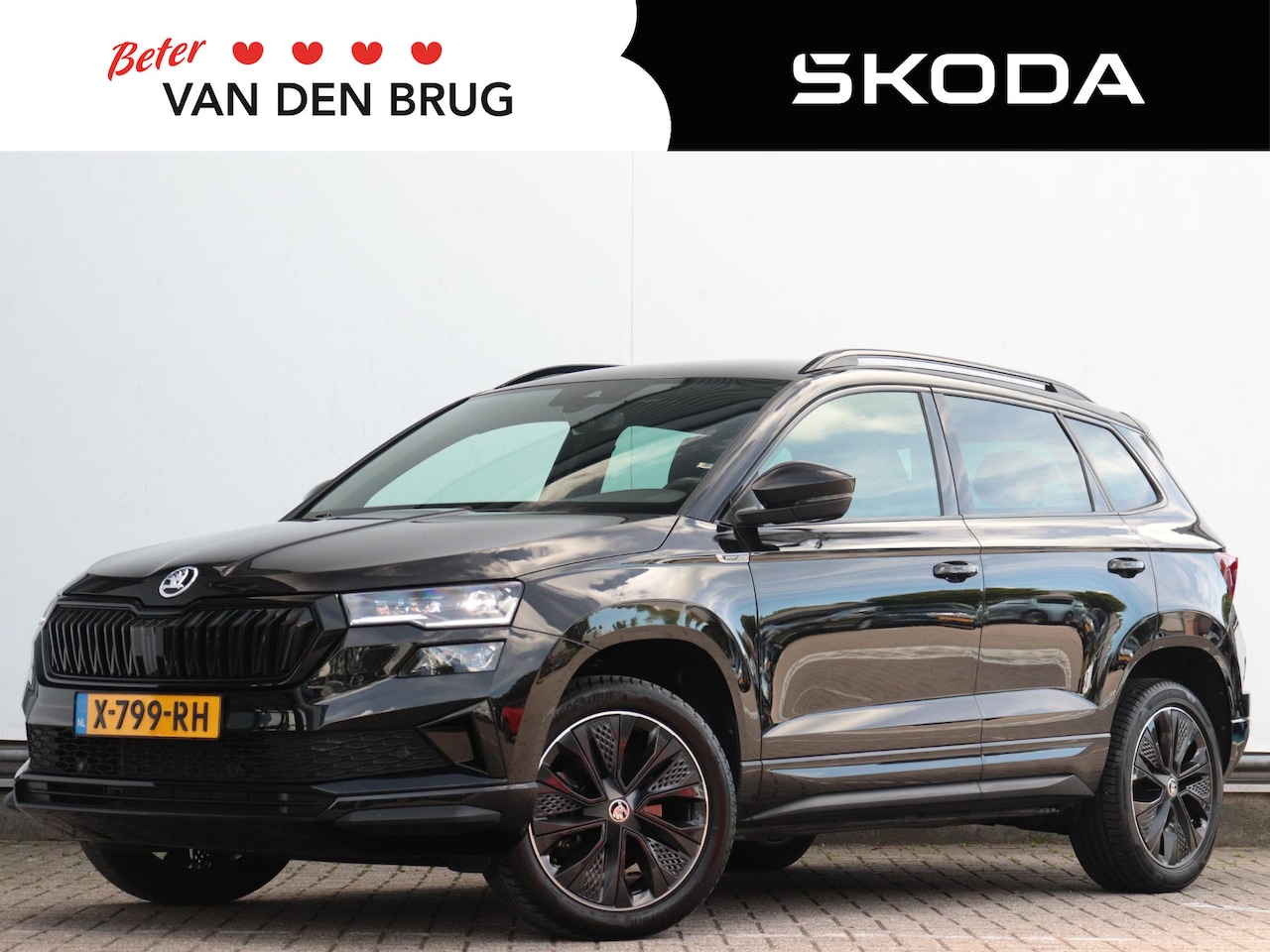 Skoda Karoq - 1.5 TSI ACT Sportline Business | Fabrieksgarantie tot 23-1-2028 | Achteruitrijcamera| Keyl - AutoWereld.nl