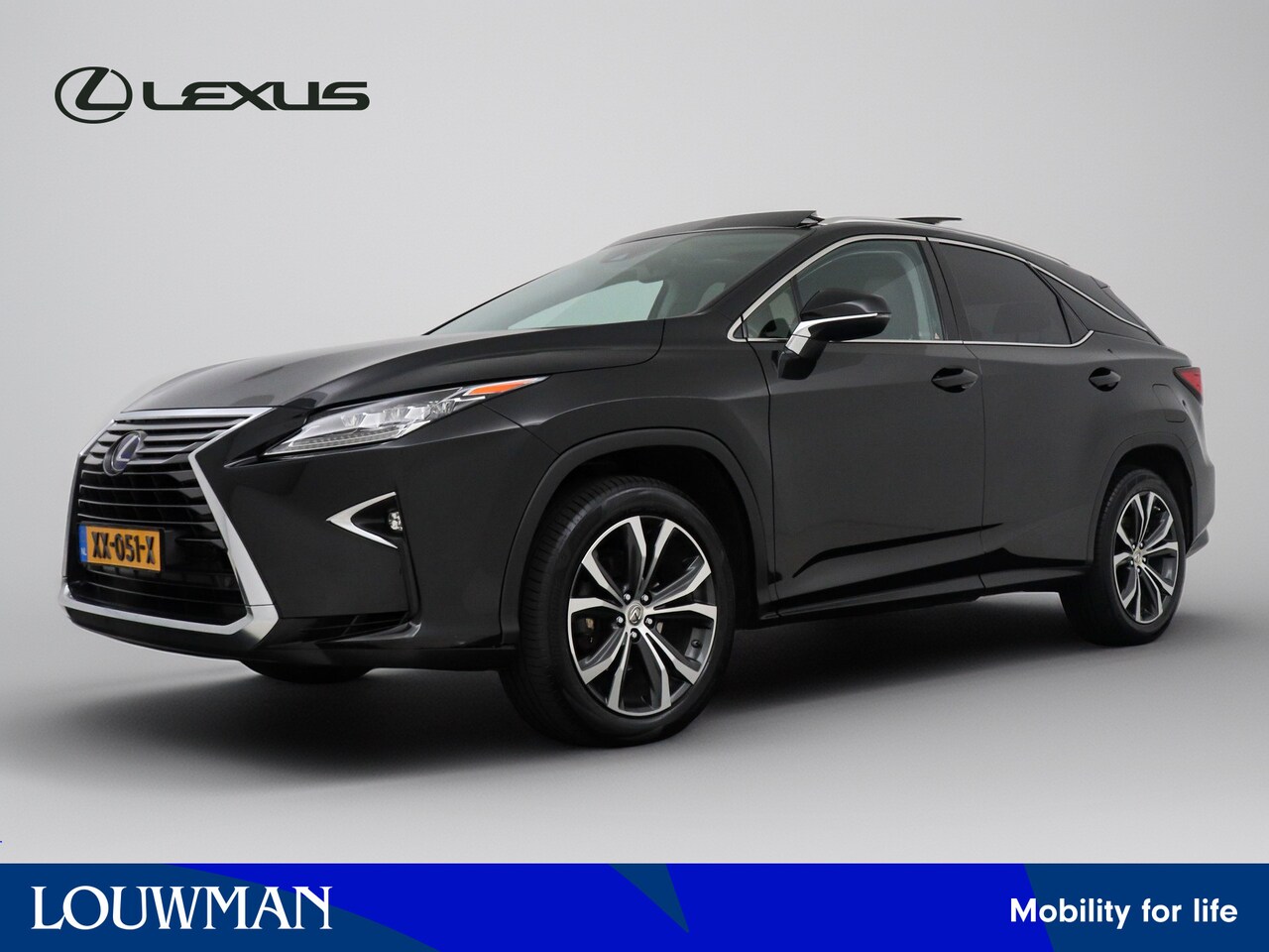 Lexus RX 450h - 4WD Luxury Line | Panorama schuif/kantel dak | Head-Up Display | Blind Spot Monitor | Stoe - AutoWereld.nl